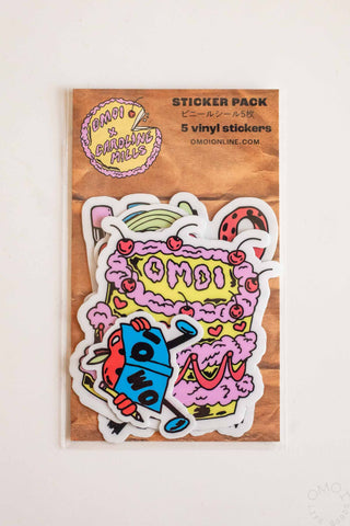 OMOI x Caroline Mills Sticker Pack