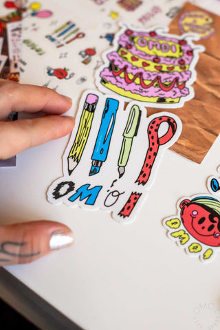 OMOI x Caroline Mills Sticker Pack