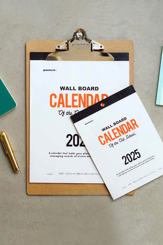 penco 2025 Old School Wall Calendar