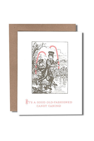 Candy Caning Holiday Card