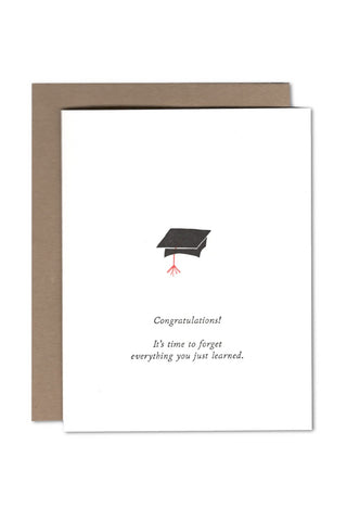 Congrats Forget Card