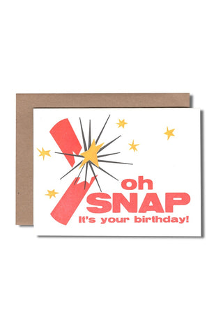 Oh Snap Birthday Card