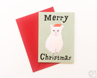 Santa Cat Mini Cards