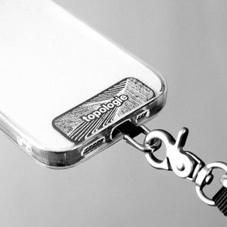 Topologie Phone Cases D-Ring Phone Strap Adapter Black