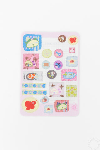 Spring has Sprung sticker sheet on a white background