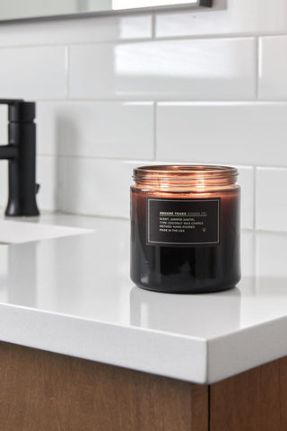 Square Trade Goods Co. 16oz Double Wick Candle Juniper Santal