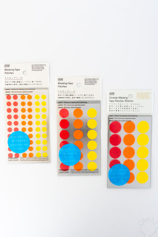 STÁLOGY 006 Washi Tape Dot Stickers Fine Shuffle