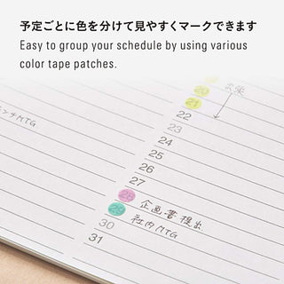 STÁLOGY 006 Washi Tape Dot Stickers Fine Shuffle