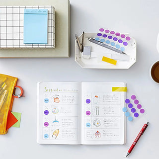 STÁLOGY 006 Washi Tape Dot Stickers Fine Shuffle