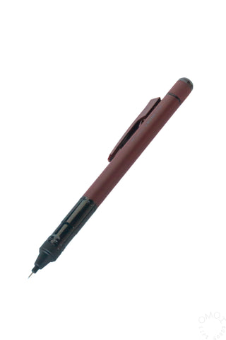 Deep red Tombow MONO Graph Tune mechanical pencil with retractable tip