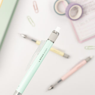 Tombow MONO Graph Pastel Mechanical Pencil + Eraser Set