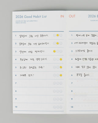 twenty, twenty-six. 2026 Mini Weekly Planner