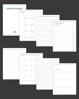 twenty, twenty-six. 2026 Weekly Planner