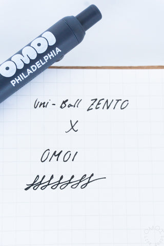 OMOI Philadelphia Uni-Ball Zento Gel Pen