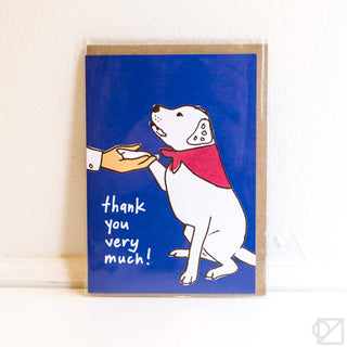 Good Dog Thank You Card