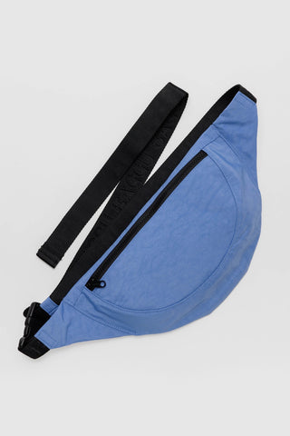 BAGGU Crescent Fanny Pack Pansy Blue