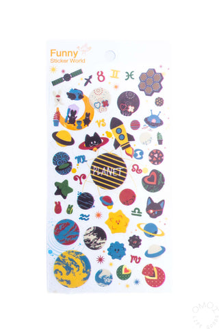 Space Exploration Stickers