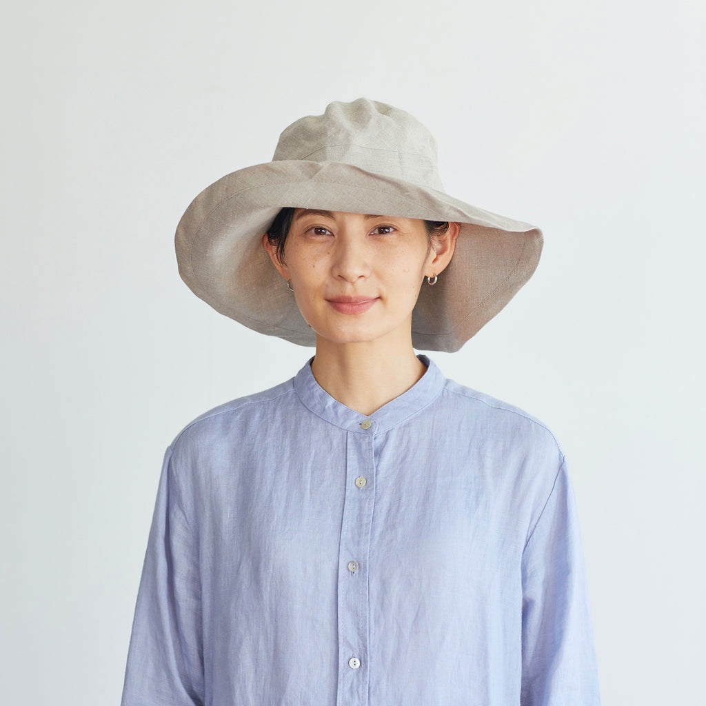Fog Linen Work Loge Hat Natural – Omoi Life Goods