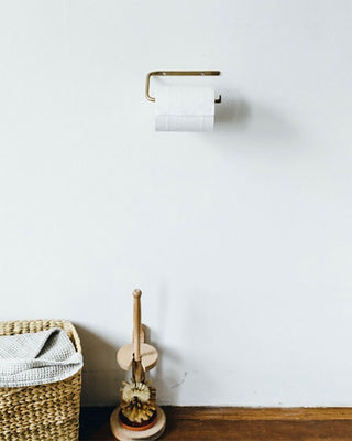 Fog Linen Work Toilet Paper Holder Brass