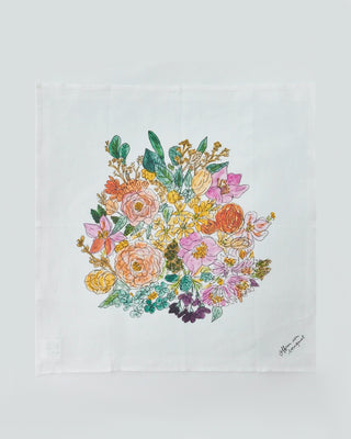 Fog Linen Work x Isabelle Boinot Handkerchief Bouquet