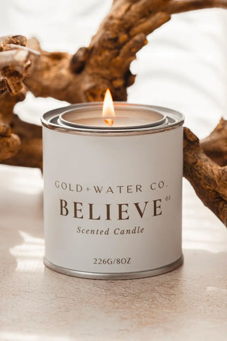 GOLD+WATER CO. Candle BELIEVE NO. 05