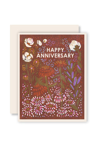 Happy Anniversary Letterpress Card