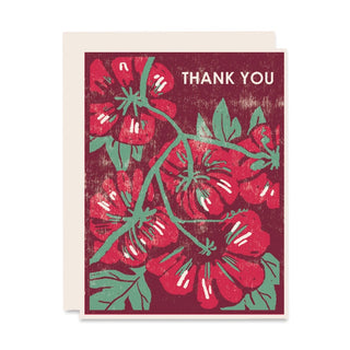 Thank You Tomatoes Letterpress Card