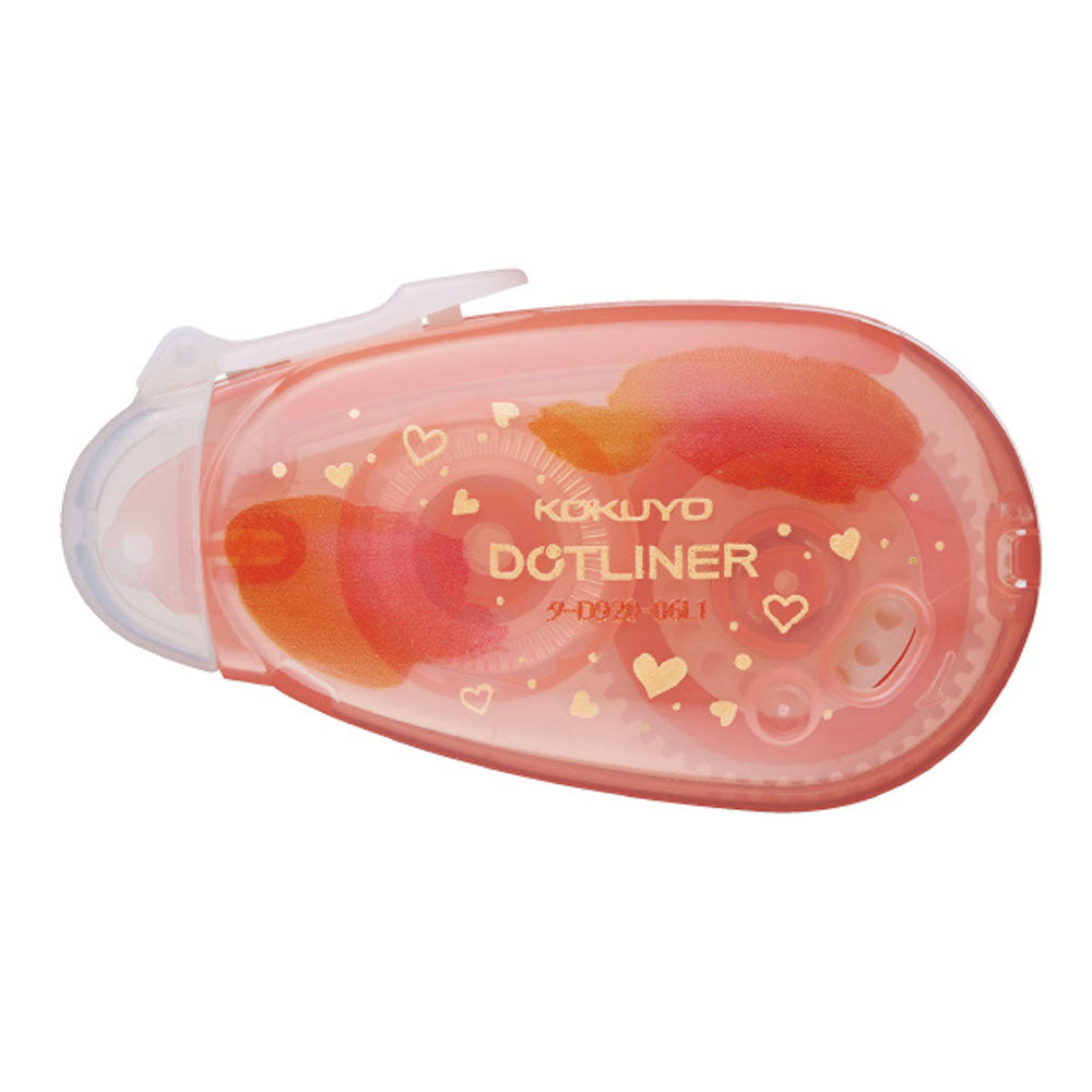 Kokuyo Dotliner Adhesive Glue Tape Roller - Pink