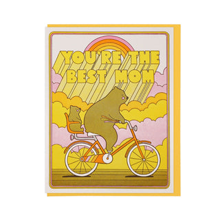 Best Mom Biking Bears Card