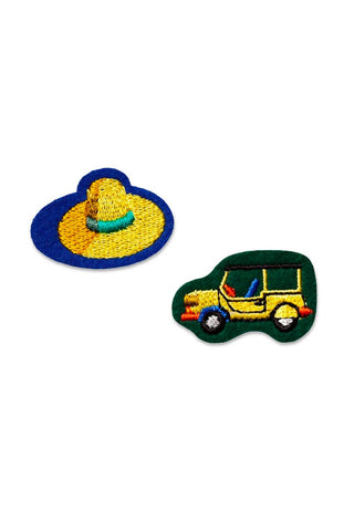 Macon & Lesquoy Embroidered Patch Set Panoply of the South