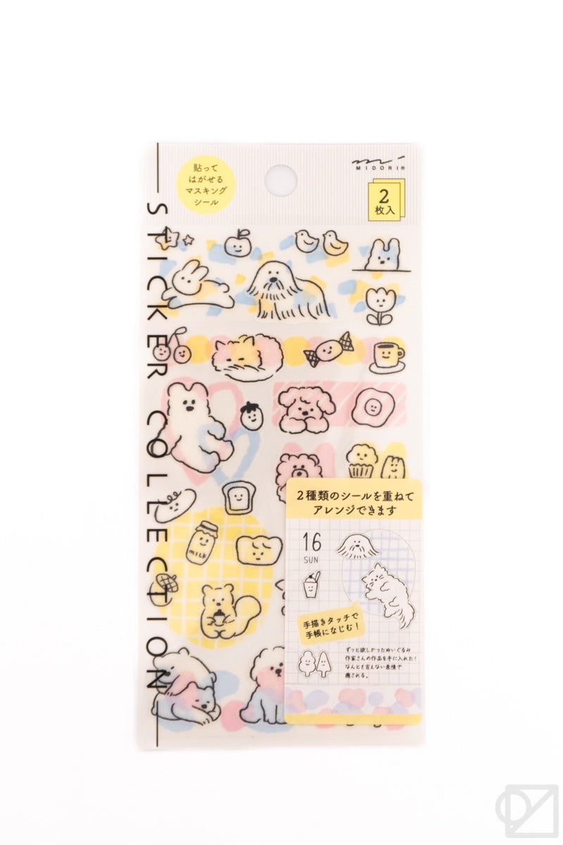 A Letter From Time Series Washi Stickers