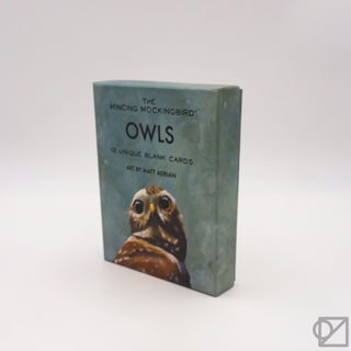 Mincing Mockingbird Owls Card Box Set