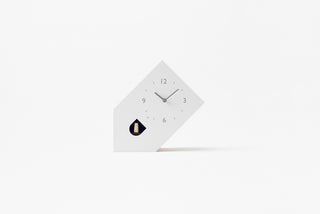 Tilt Cuckoo Clock by nendo