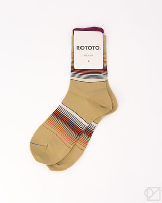 RoToTo Horizon Stripe Socks