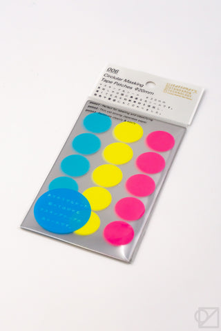 STÁLOGY 006 Washi Tape Dot Stickers Neon Shuffle