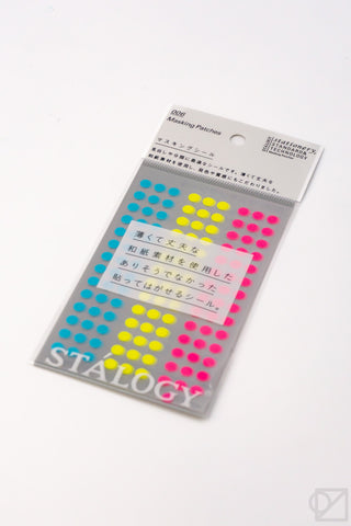 STÁLOGY 006 Washi Tape Stickers Neon Shuffle
