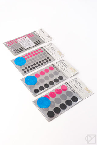 STÁLOGY 006 Washi Tape Dot Stickers Space Shuffle