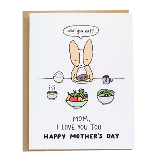 Mother's Day Food Love Card