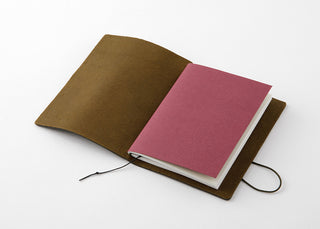 TRAVELER'S COMPANY Passport Leather Journal Starter Kit Olive