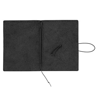 TRAVELER'S COMPANY Passport Leather Journal Starter Kit Black