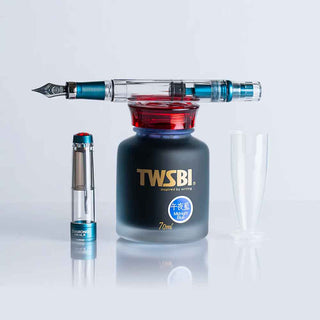 TWSBI Diamond 580ALR Fountain Pen Prussian Blue F