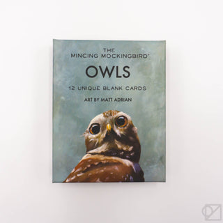 Mincing Mockingbird Owls Card Box Set