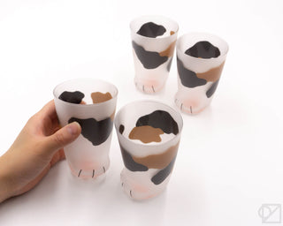 ADERIA coconeco Glass Calico Cat