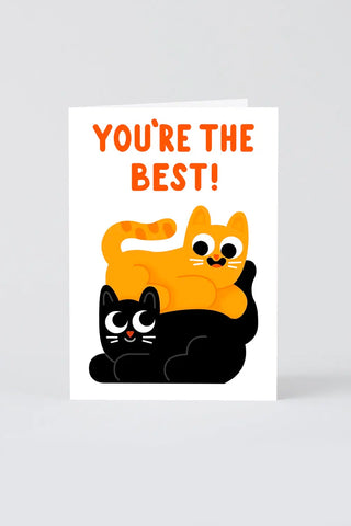 WRAP You're The Best Greeting Card