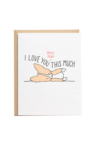 I Love You This Much Card