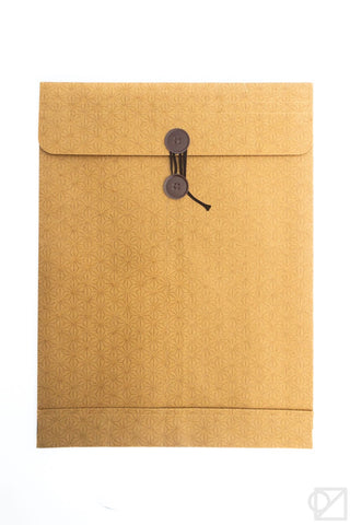 Wax Paper File Envelope Asanoha