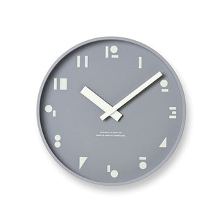 Lemnos M,S,S. Clock Grey