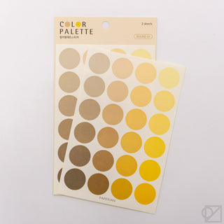 PAPERIAN Color Palette DOT Stickers