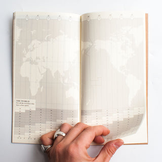 Midori Traveler's Notebook: 017 Monthly Planner Refill
