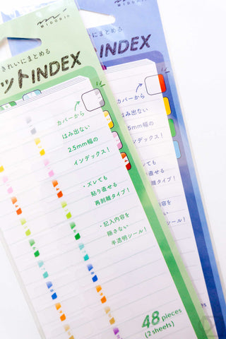 Midori Chiratto Index Stickers